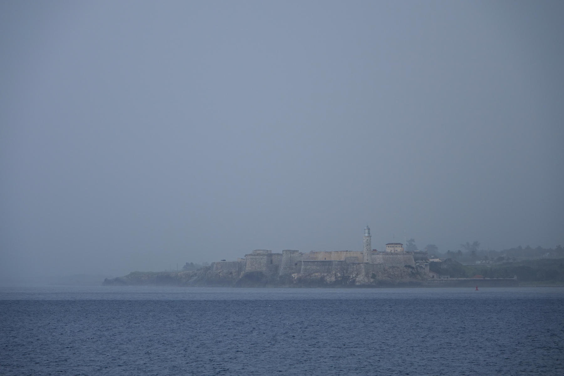 Rainstorm, Havana Harbor.