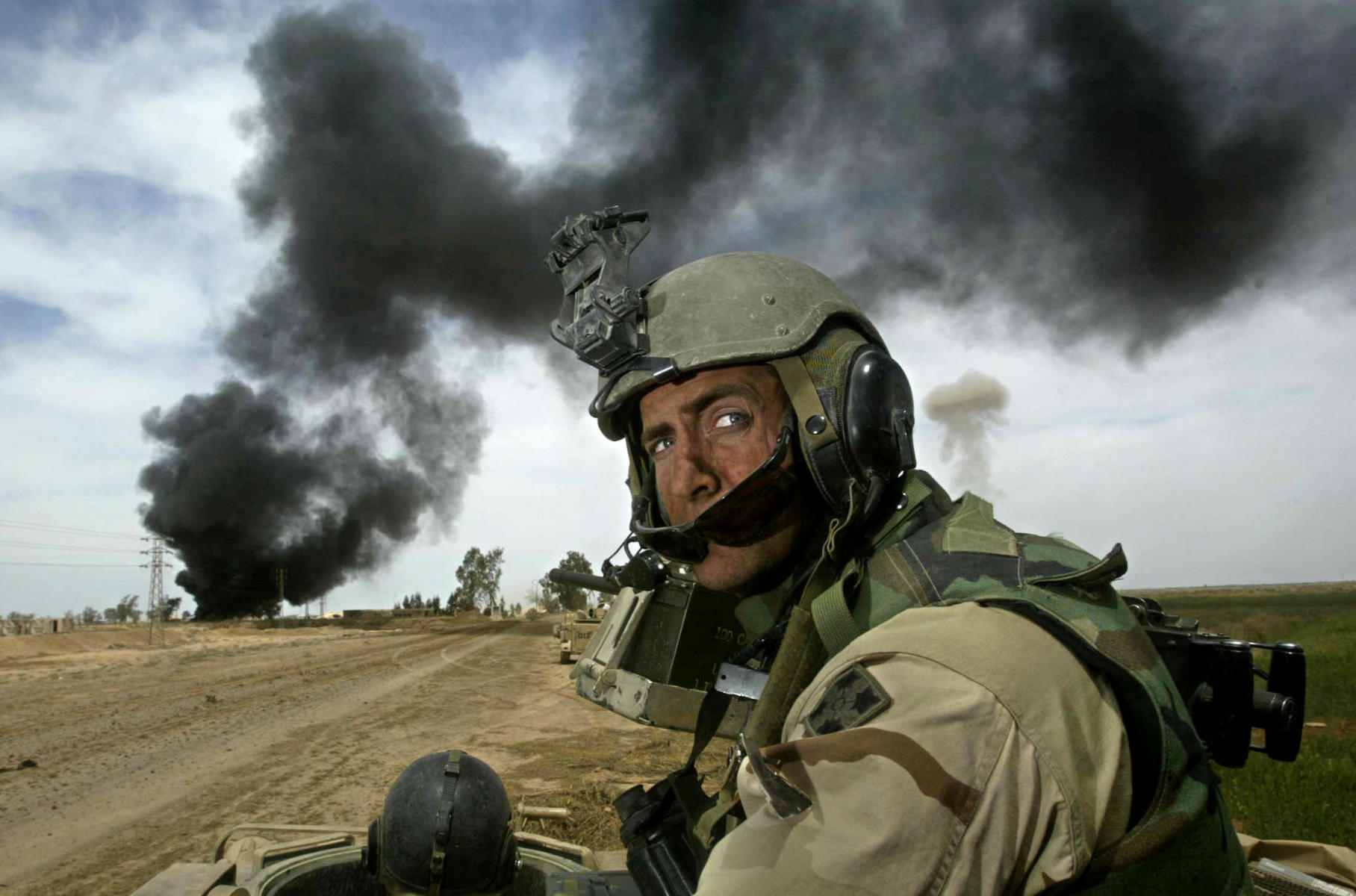 US Army On The Move in Iraq.