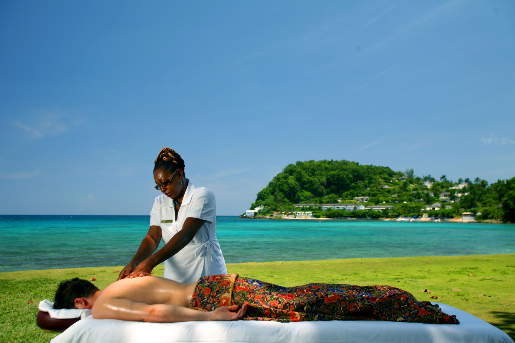 Seaside Massage, Round Hill, Jamaica.